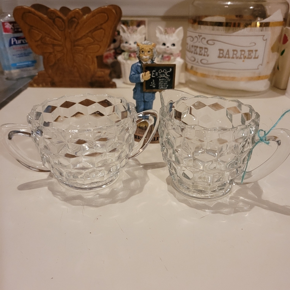 Vintage Cream & Sugar